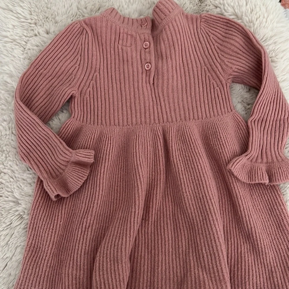 Baby Gap 12-18mos. Pink sweater dress